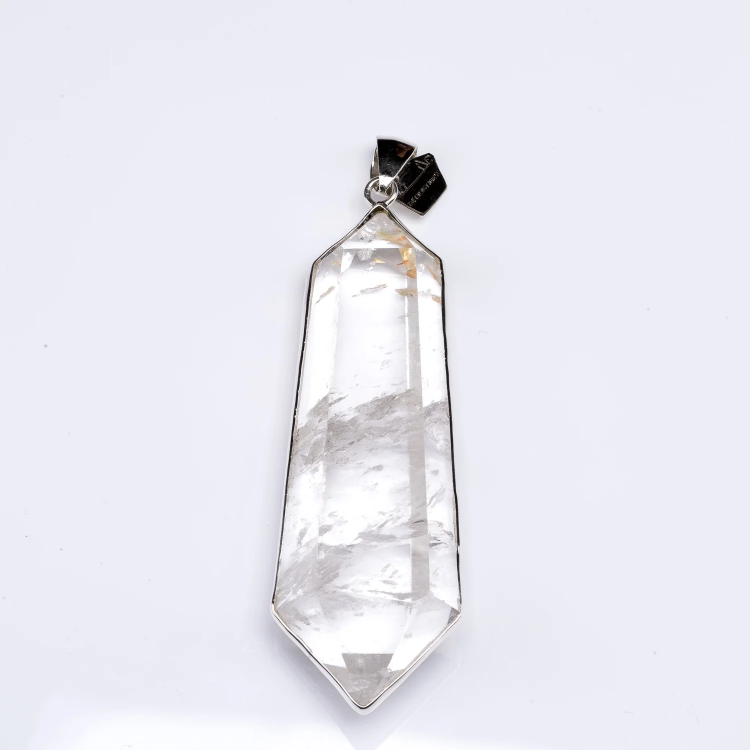 XL Clear Quartz Point Pendant