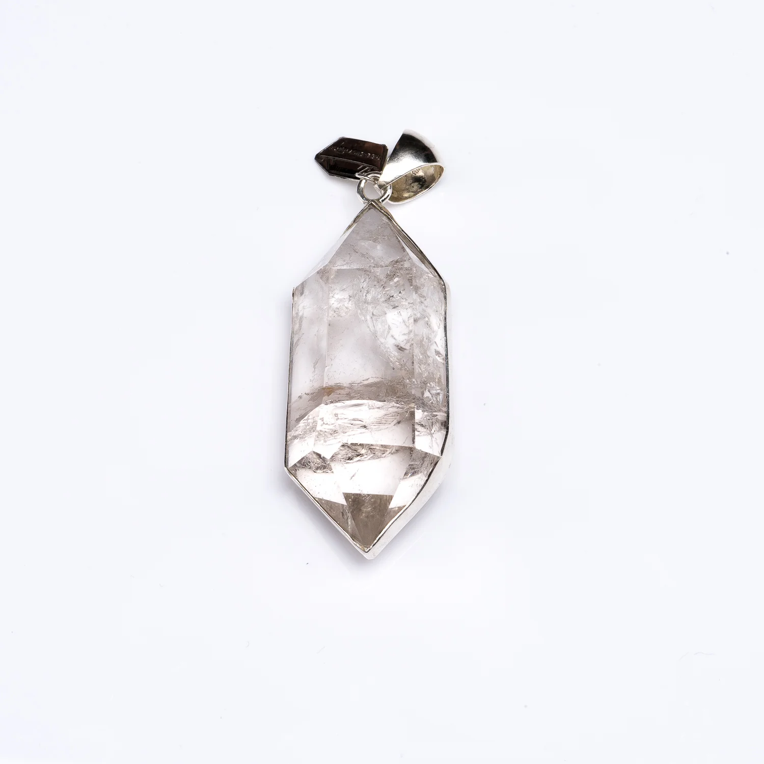 XL Clear Quartz Point Pendant