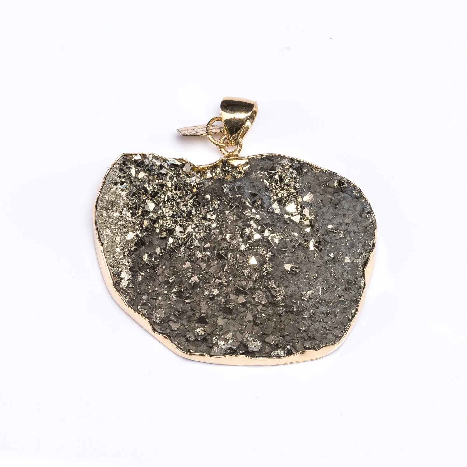 XL Pyrite Pendant