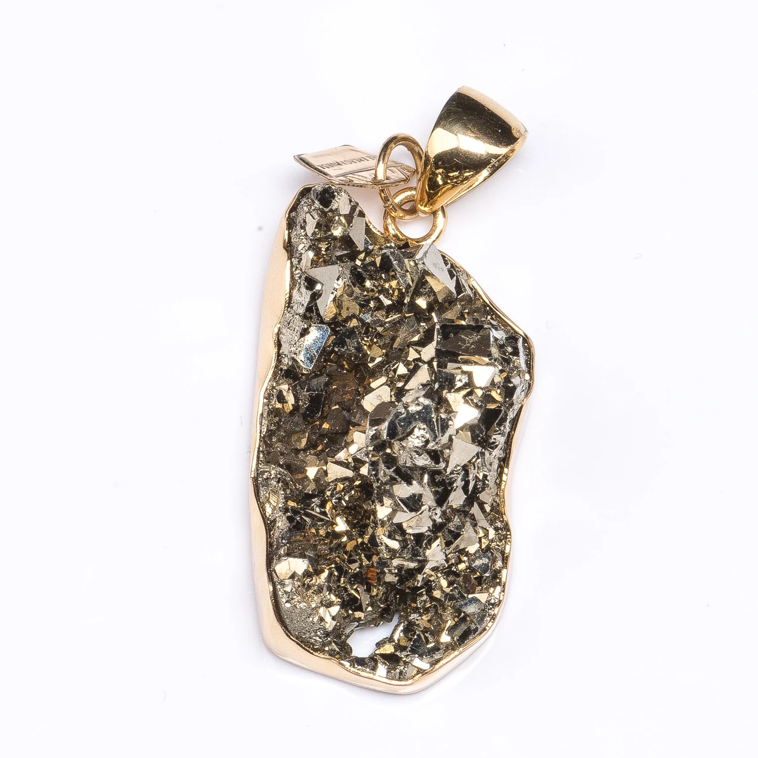 XL Pyrite Pendant