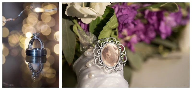 "wedding ring photos" "personal touches on your wedding day"