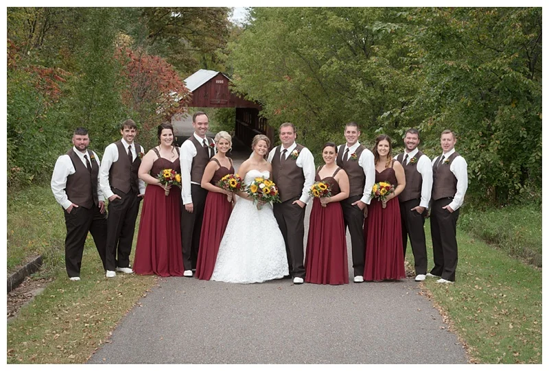 Wausau, WI fall wedding