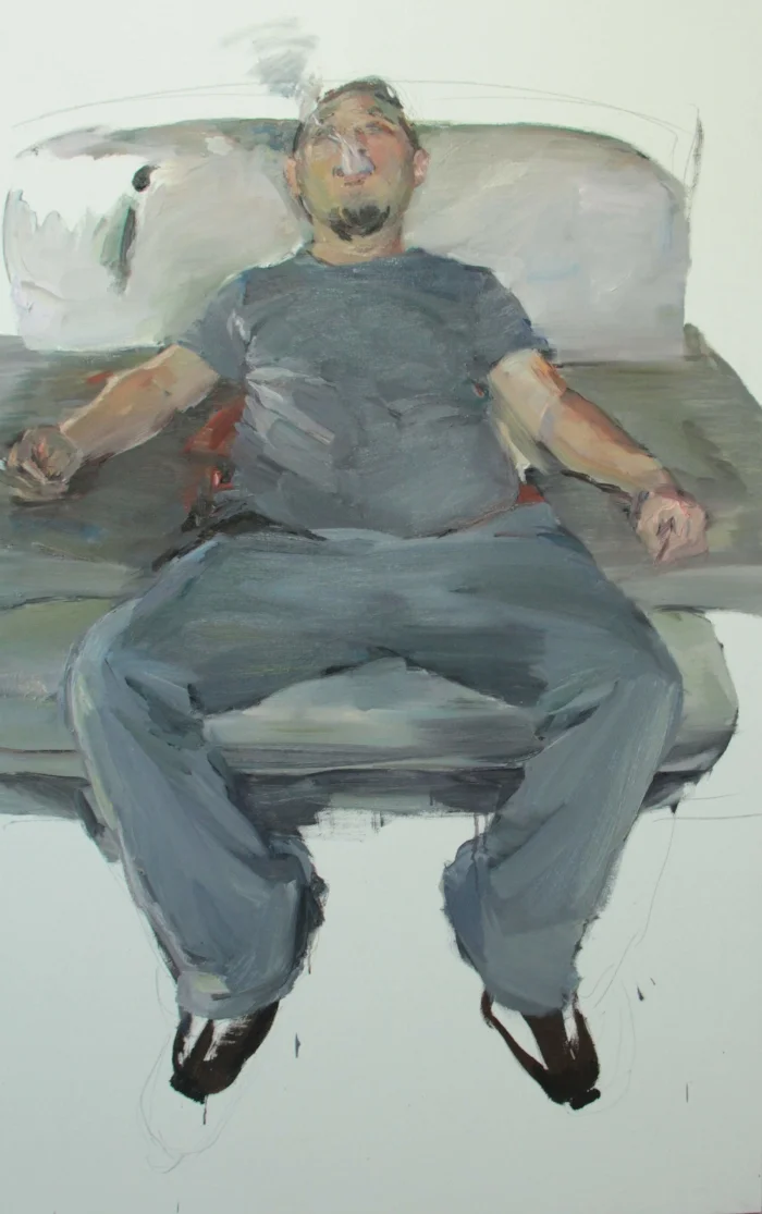 艺术家系列二 160x100cm 布面油画 2013年.JPG