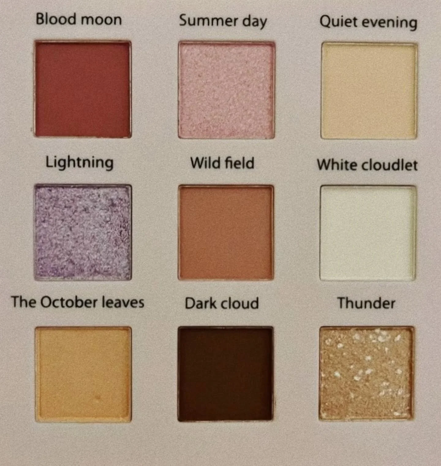 If The Valley was a color palette 🌾👄