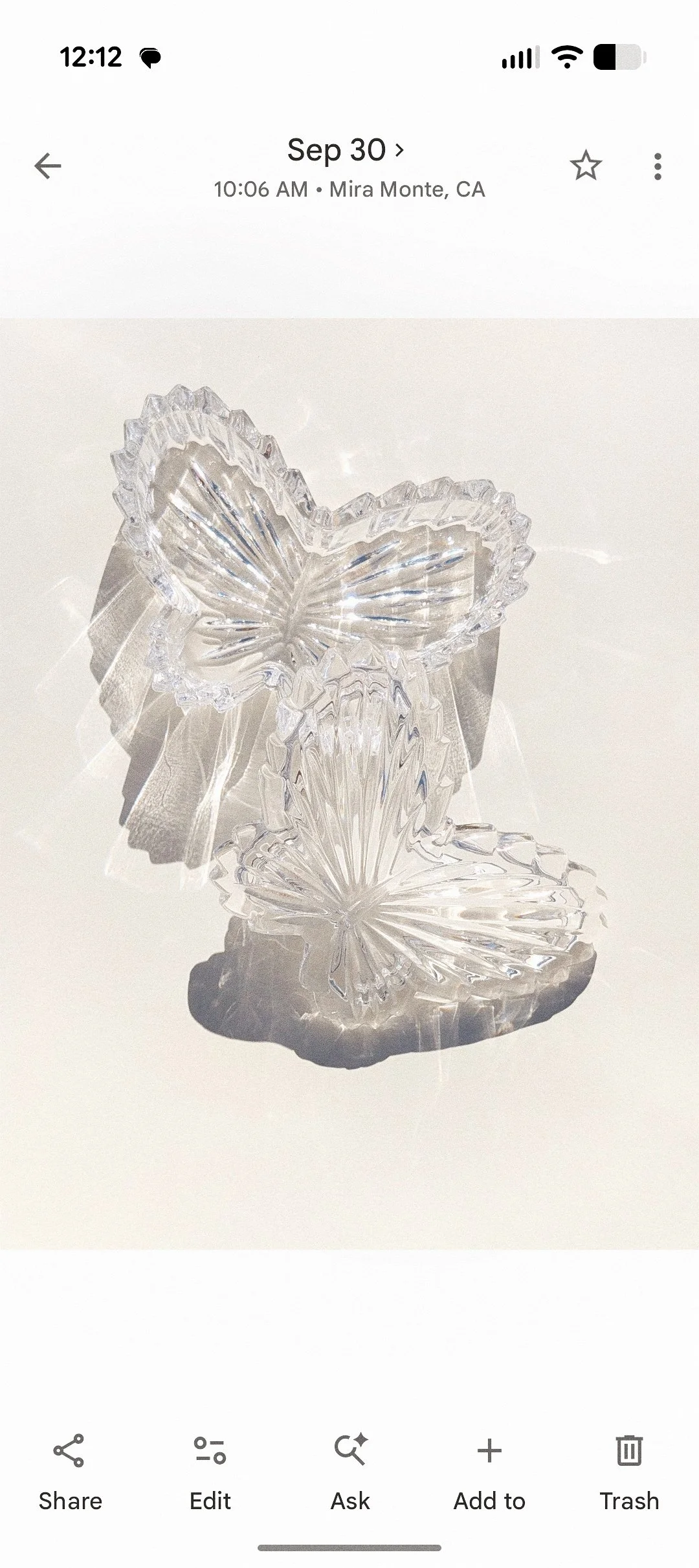 Butterfly Keepsake