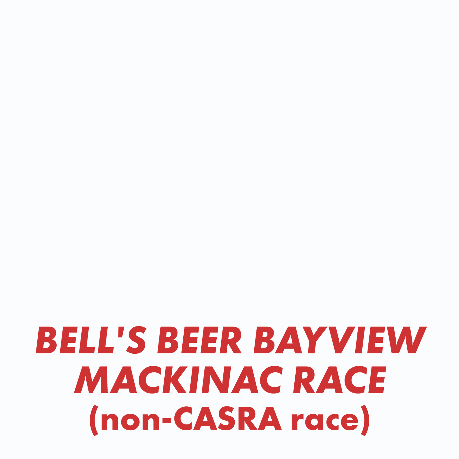 Bell's Beer Bayview Mackinac Race