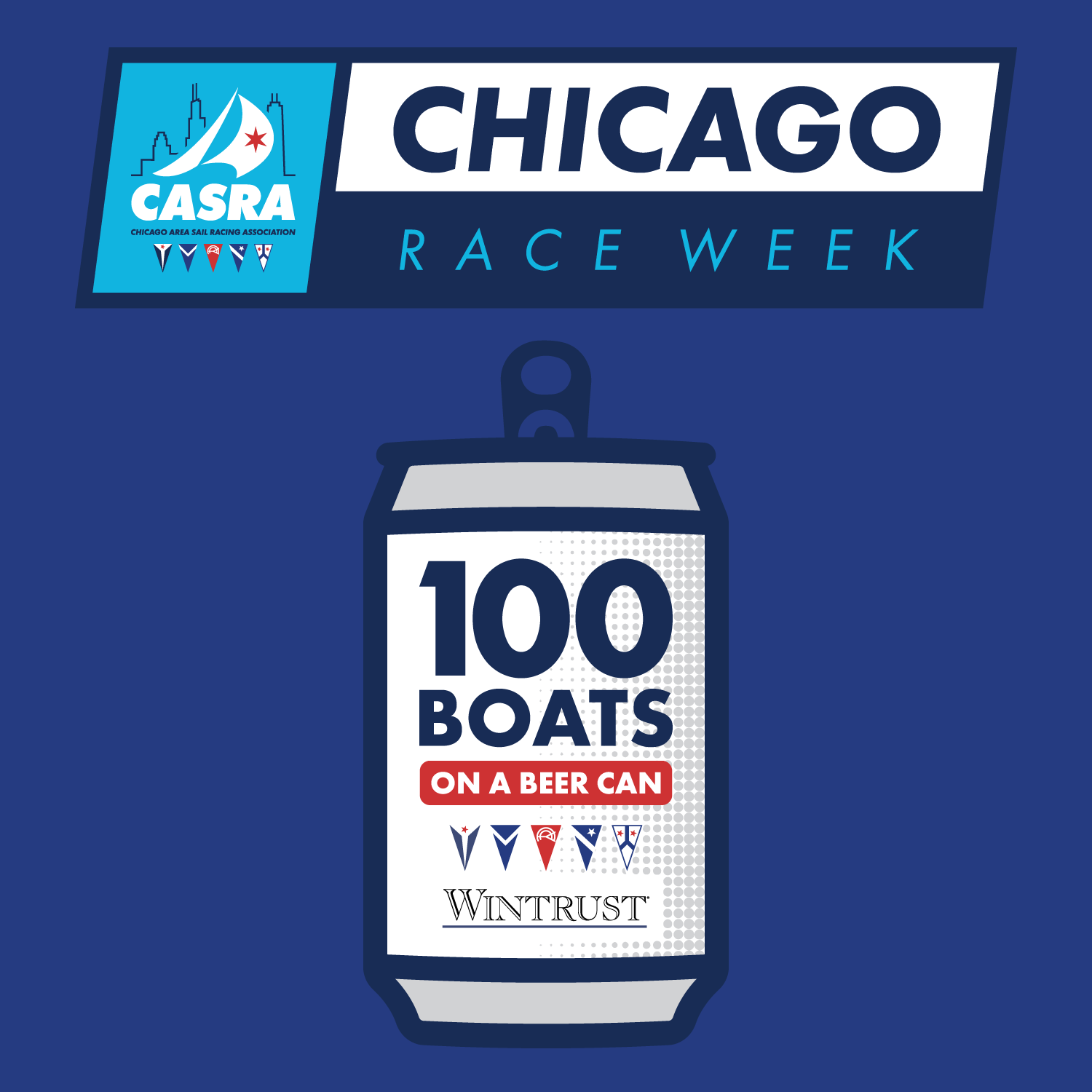 100 Boats on a Beer Can