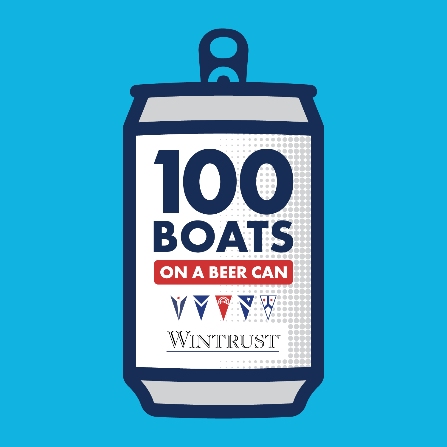 100 Boats on a Beer Can