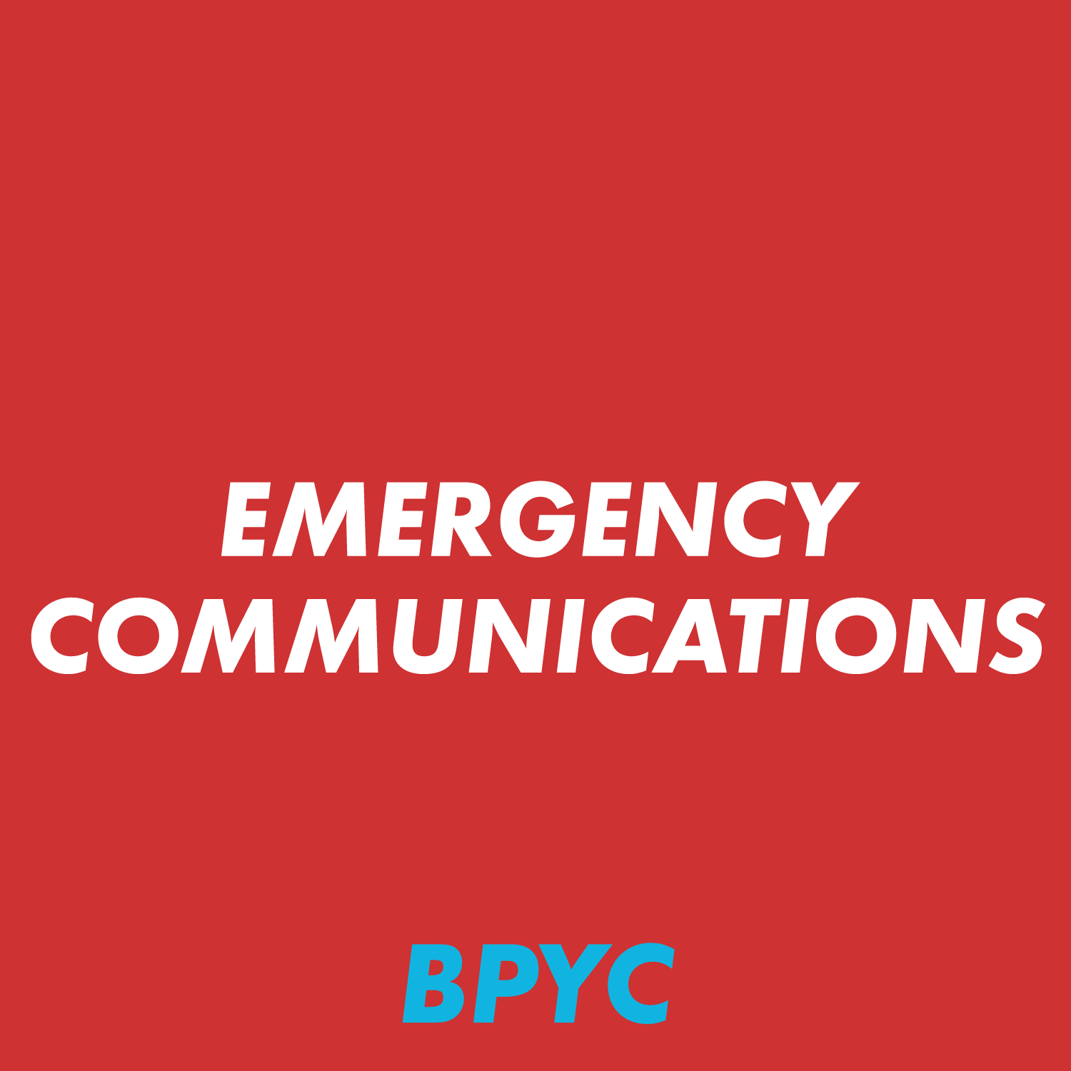 Emergency Communications
