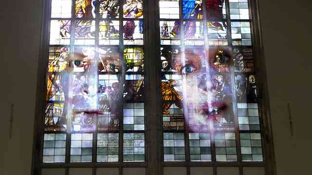 Oude Kerk, Tony Oursler, 2014