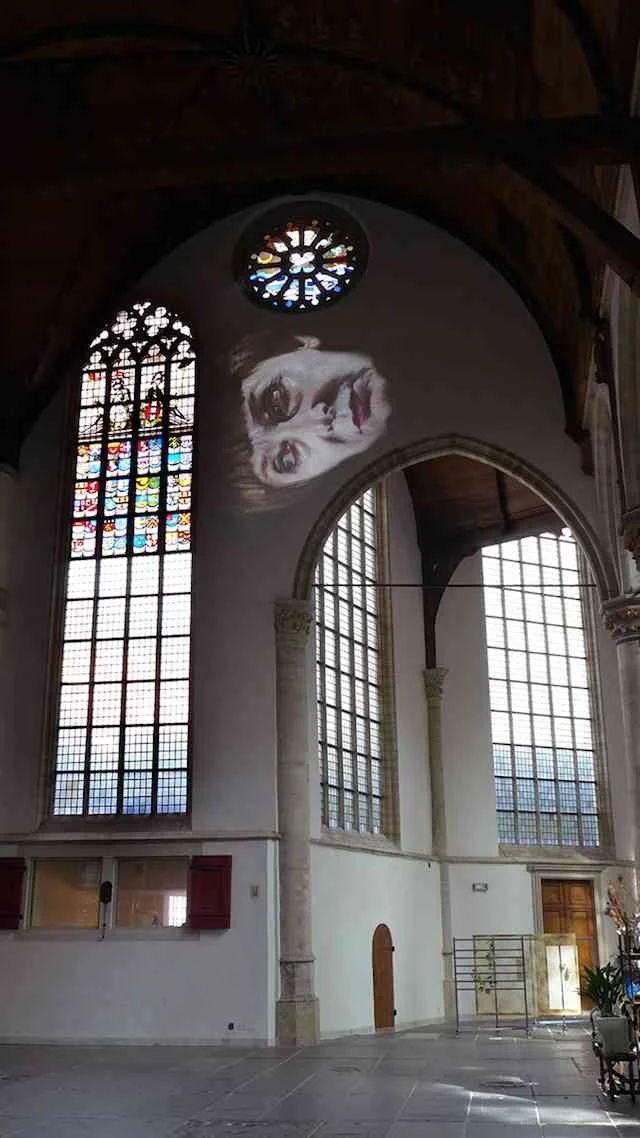 Oude Kerk, Tony Oursler, 2014