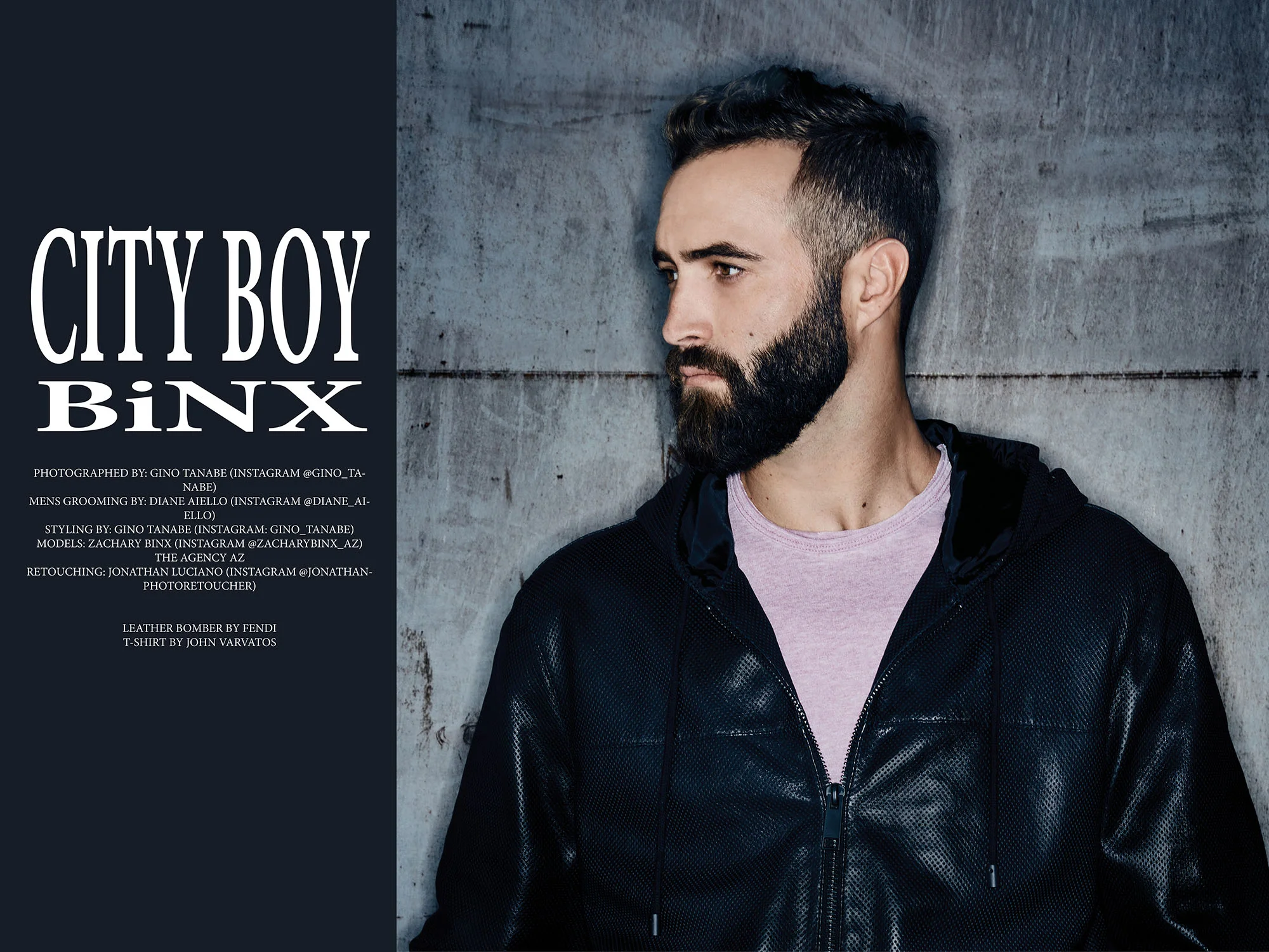 GINO TANABE WARDROBE - EDITORIAL/PUBLICATIONS