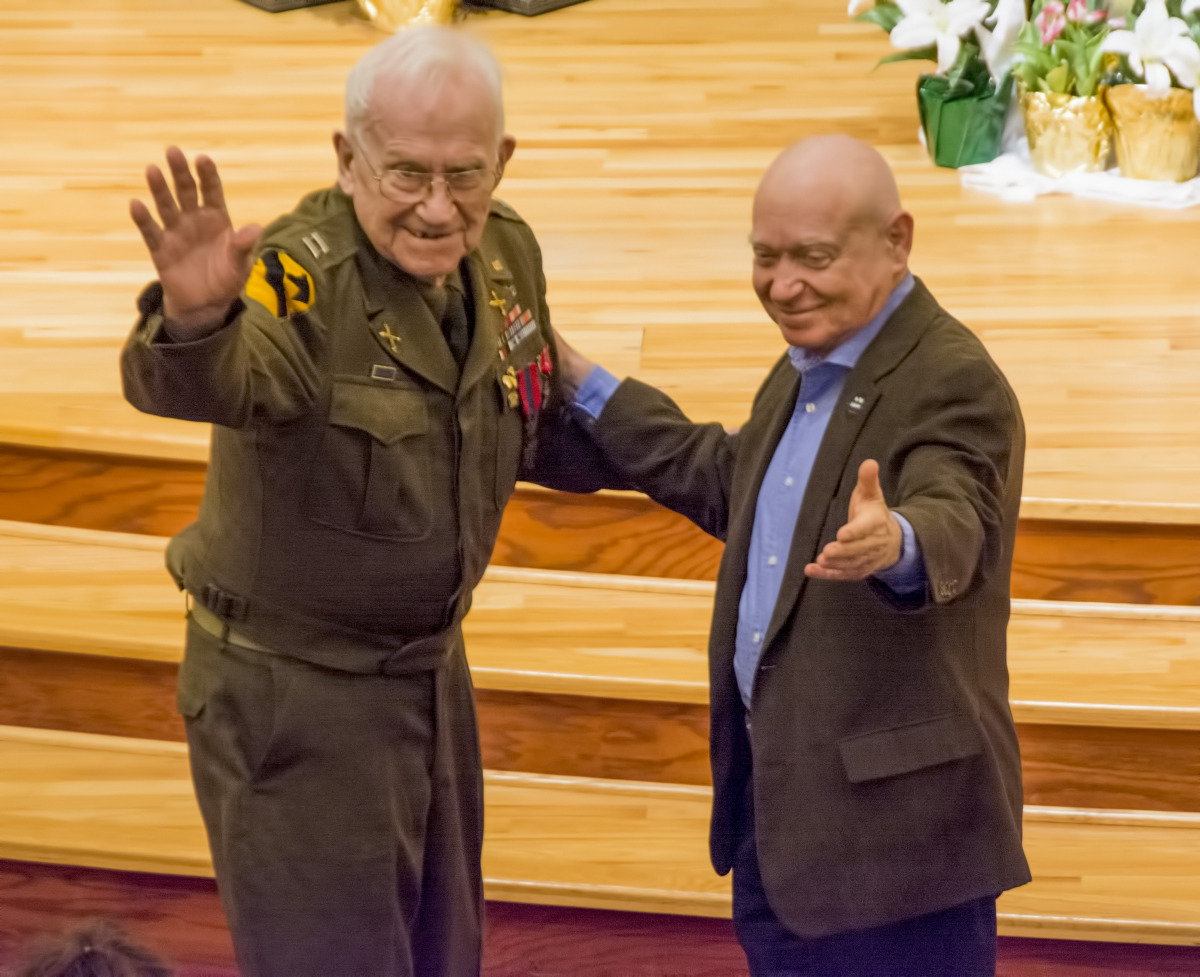 Roy Long and Sami Steigmann at Countryside Community Church