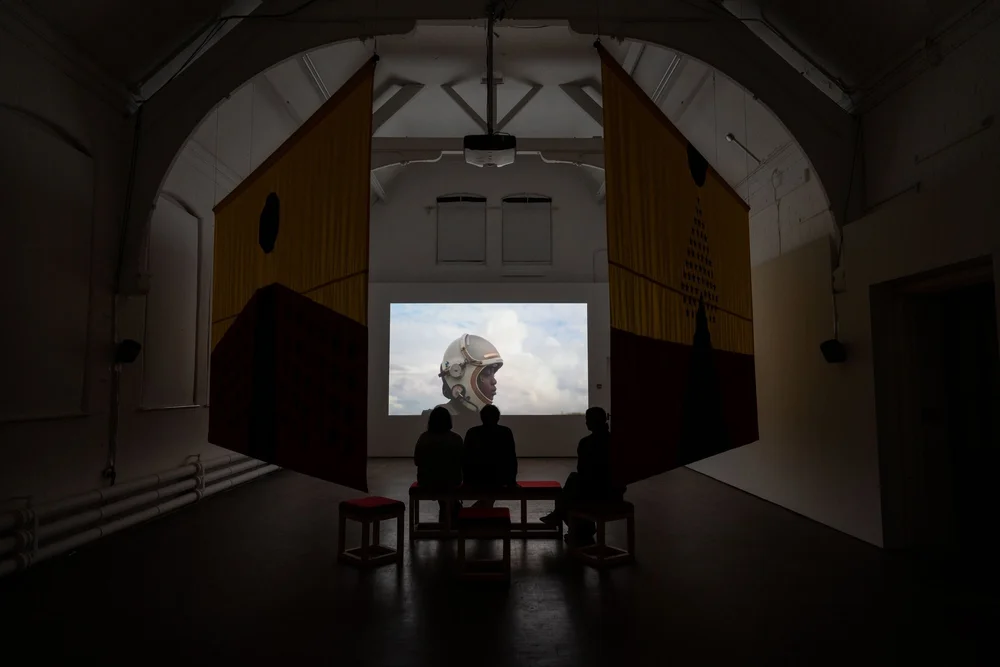 Larry Achiampong, Dividednation. Photo by Reece Straw.