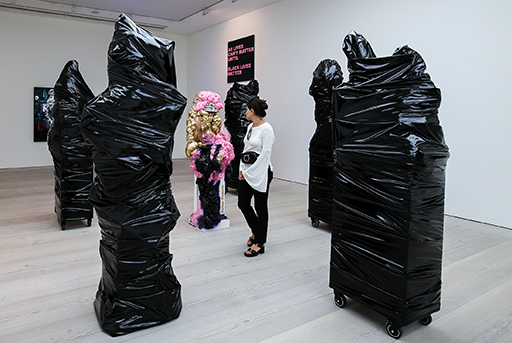 Masquerade... evolution of the black body, #BLM - Saatchi Gallery - M Forbes.png