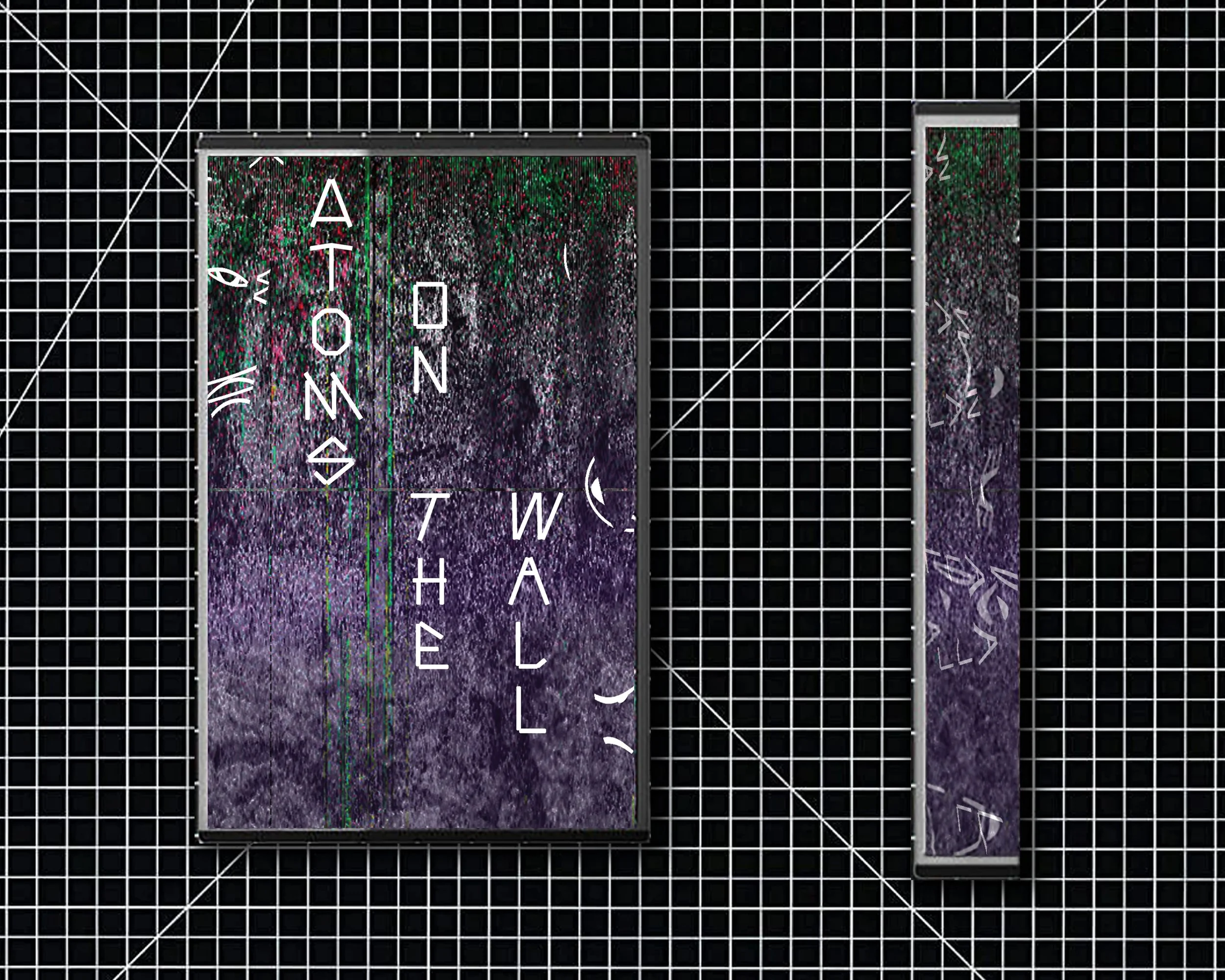 Atoms on the Wall, limited edition tape in collaboration with The Keeling Curve, 2022