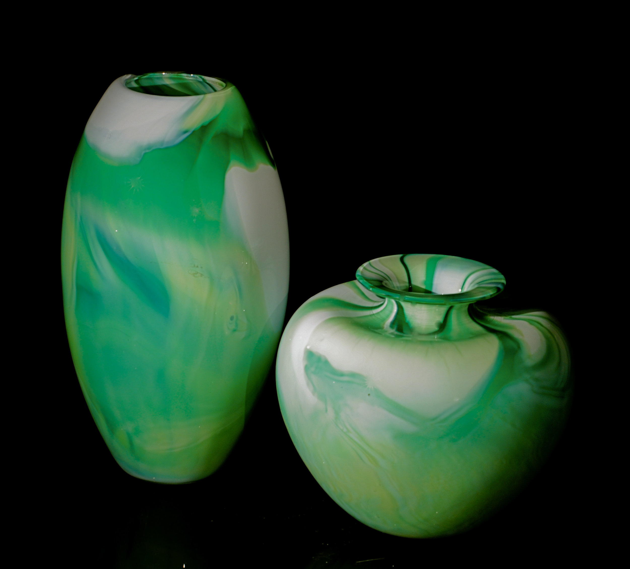Marble Vase Green Set.jpg
