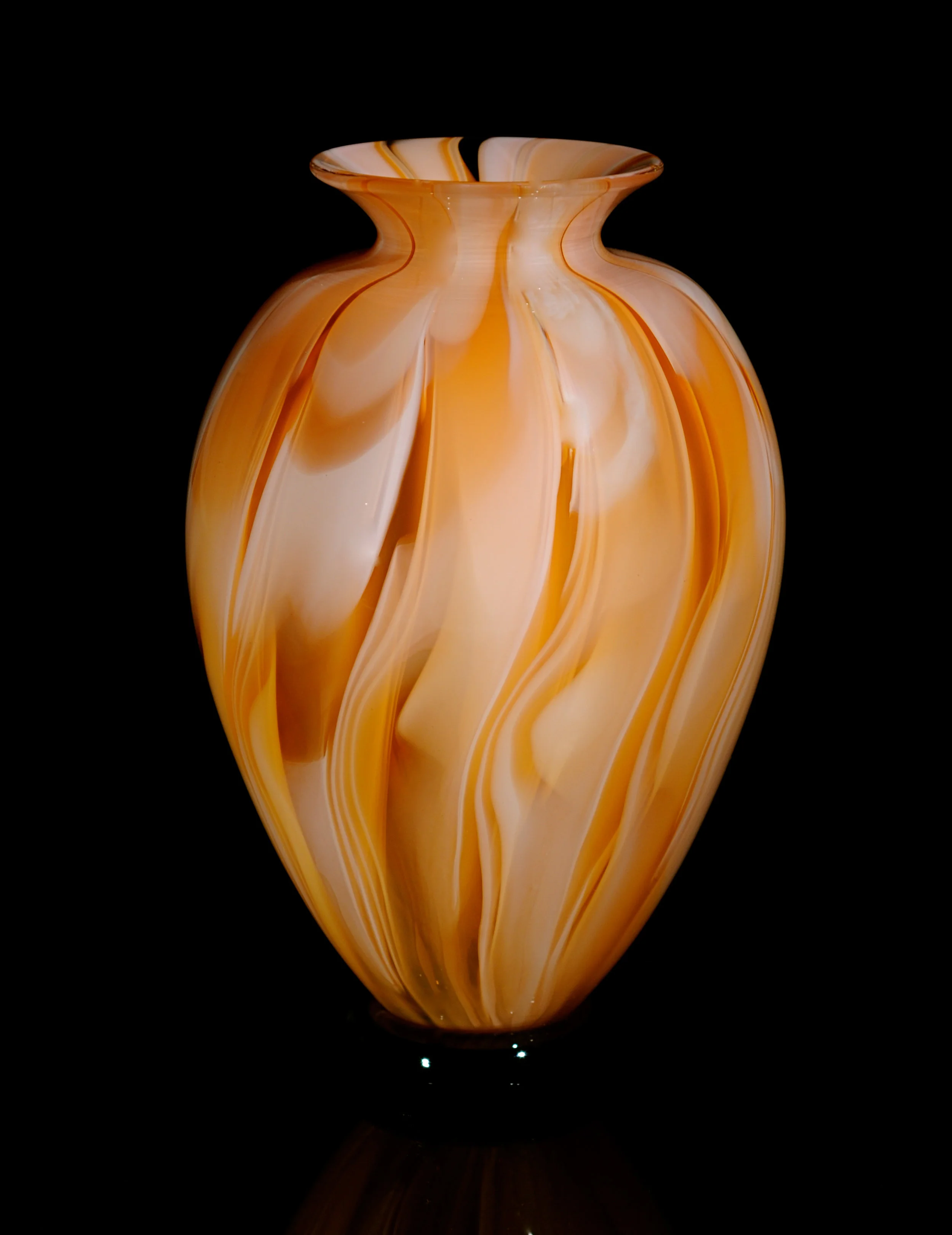 Mokume ButterScotch Vase.jpg