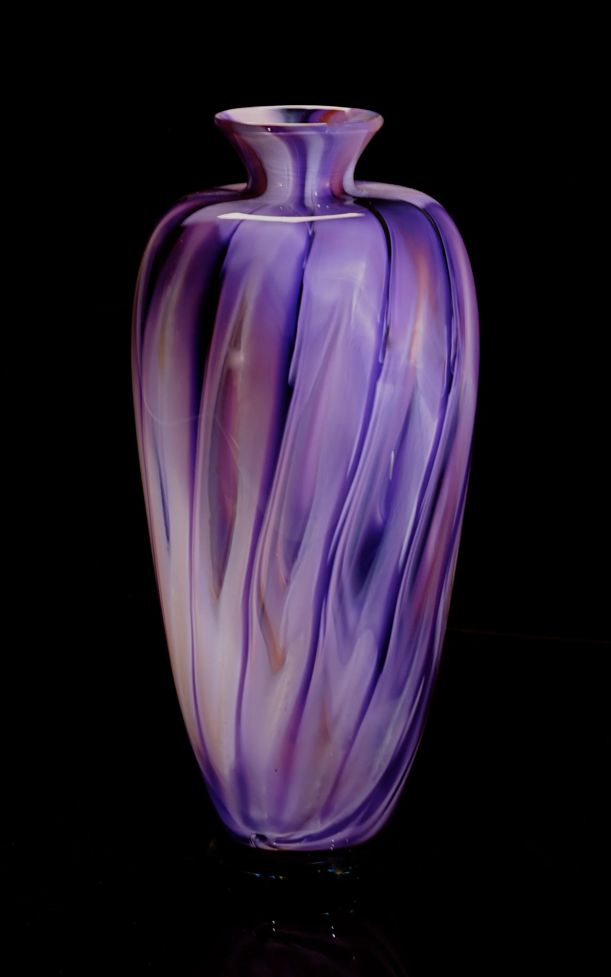 Mokume Purple Tall Vase.jpg