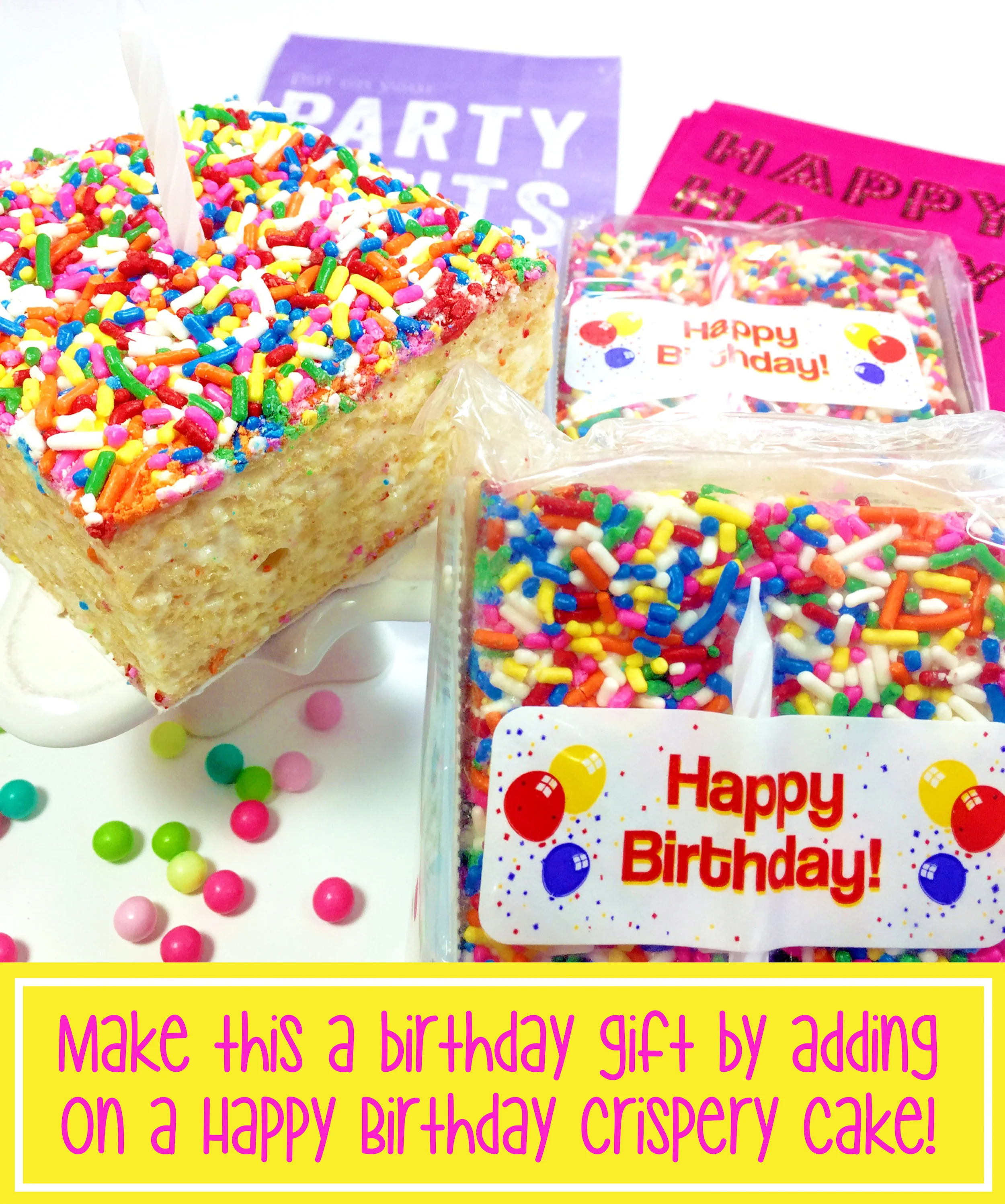 surprise gift co | creative birthday gift | crispery cake