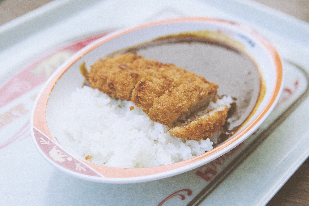 We stopped at Hungry Bear for dinner because I was craving curry. The portions here are so generous, which makes it one of my favorite places to eat at Tokyo Disneyland.