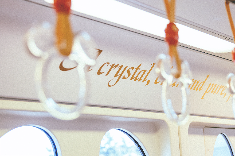Mickey's crystal is transparent, which represents all the wishes combined. He wishes for all the wishes to come true.