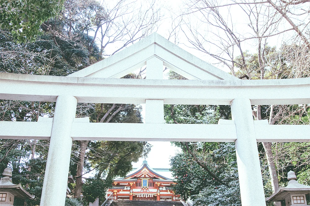 The walk from the station to the Hie Shrine was pleasant and peaceful. In fact, we hardly exchanged words because it was such a calming experience. 