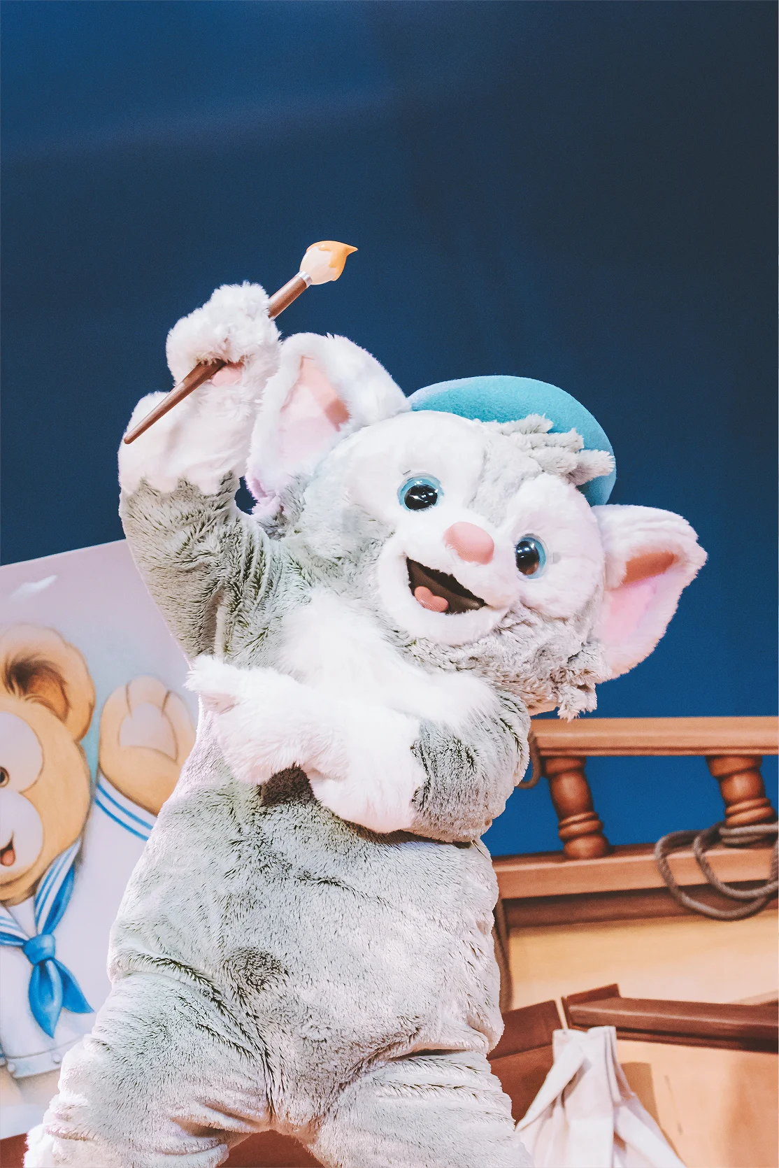My friend · Duffy “My Sweet Home” was actually the first time Gelatoni was given a voice and as you can imagine, he doesn’t waste it!