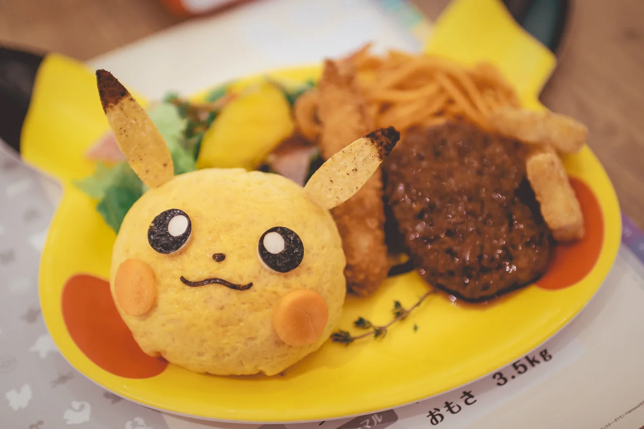 Pikachu well spread plate