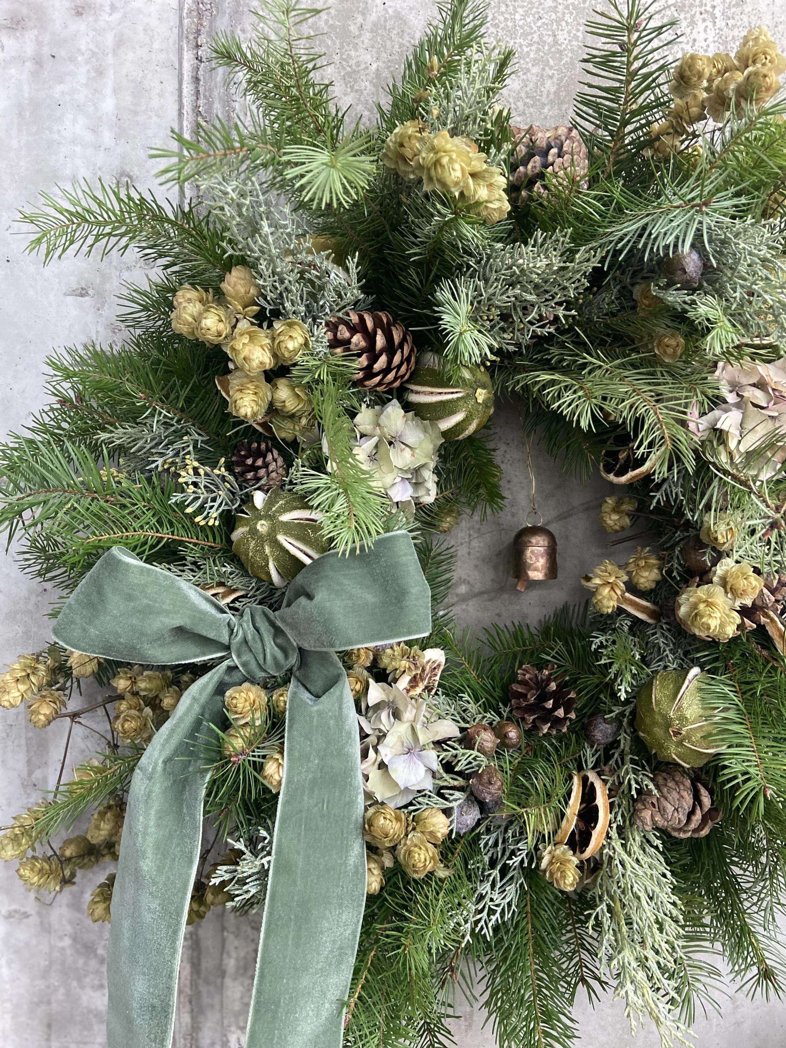 Christmas Wreath Workshop at Arlo &amp; Moe's, Wednesday 4th December 2024