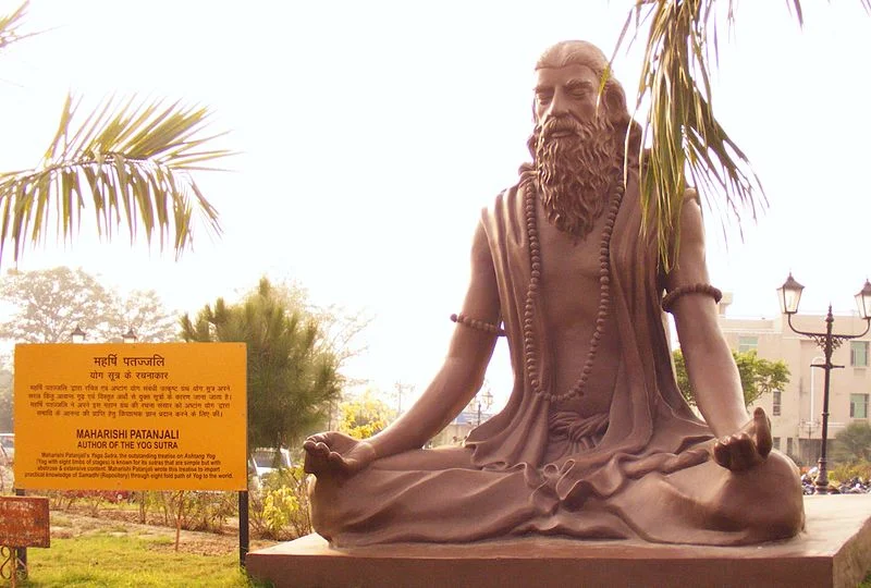 Patanjali statue in Haridwar Credit: Alokprasad, Wikimedia Commons