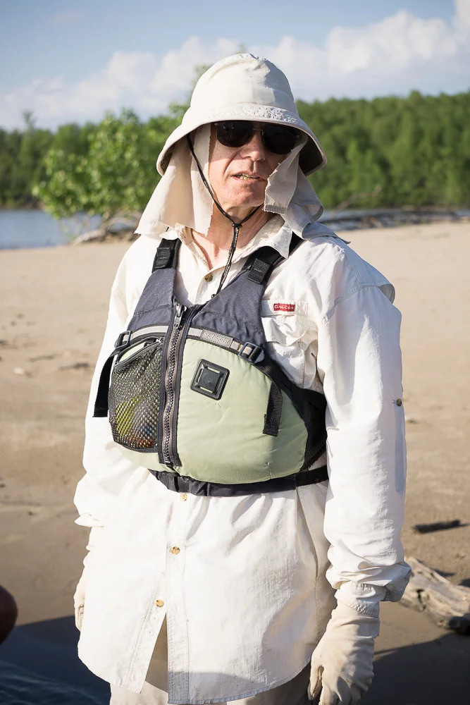 Mike Beck, Biologist and Chemist, is a seasoned paddler, joining us between Greenville and Vicksburg. Baton Rouge native, Beck lives nearly on the Mississippi River.