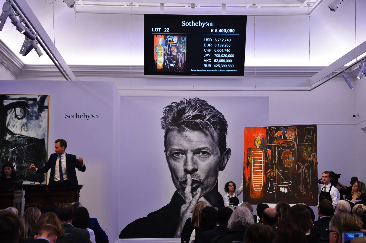 SOTHEBY'S BOWIE COLLECTOR AUCTION NIGHT 18/11