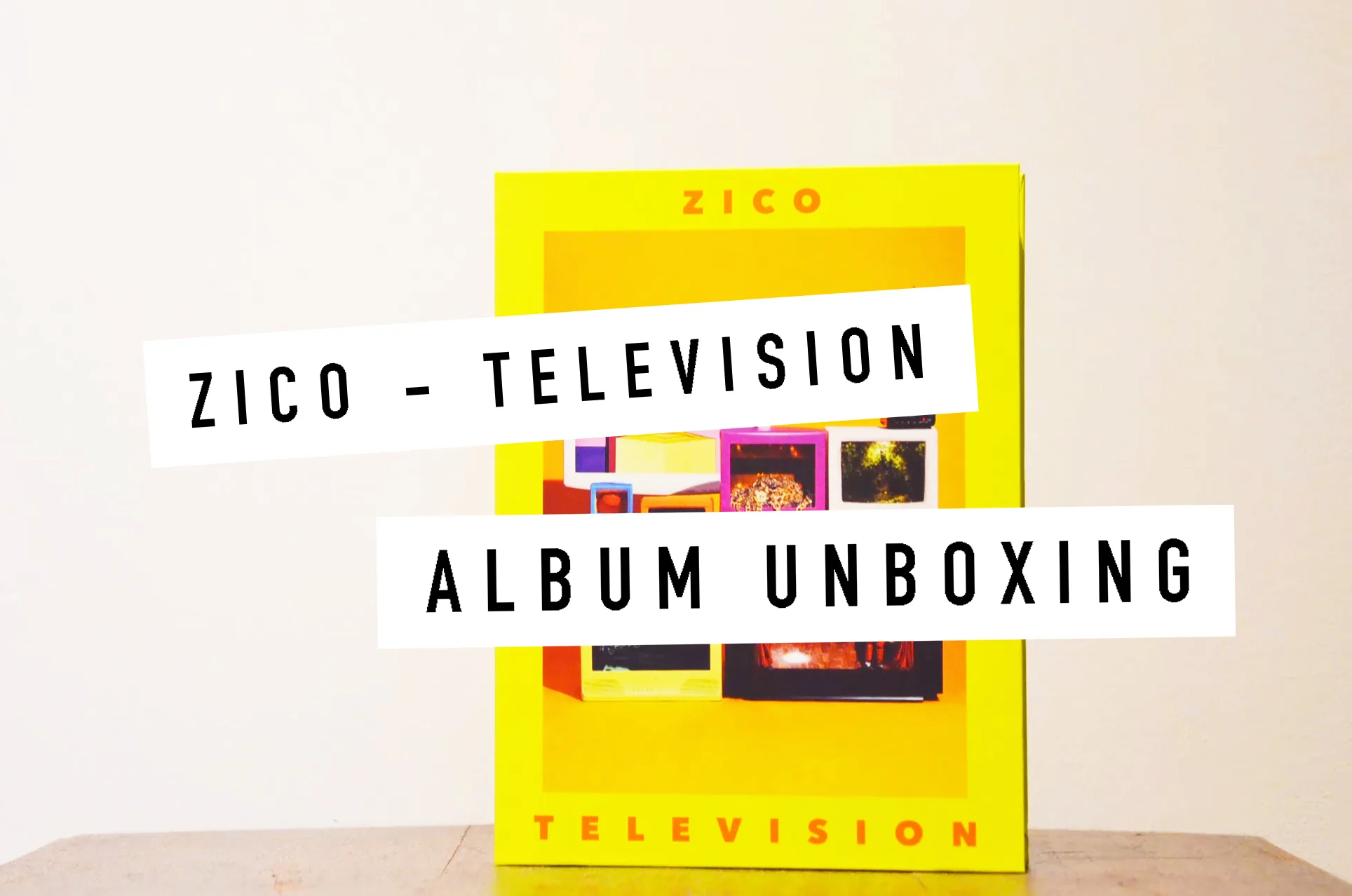 ZICO - TELEVISION (Album Unboxing & Review)