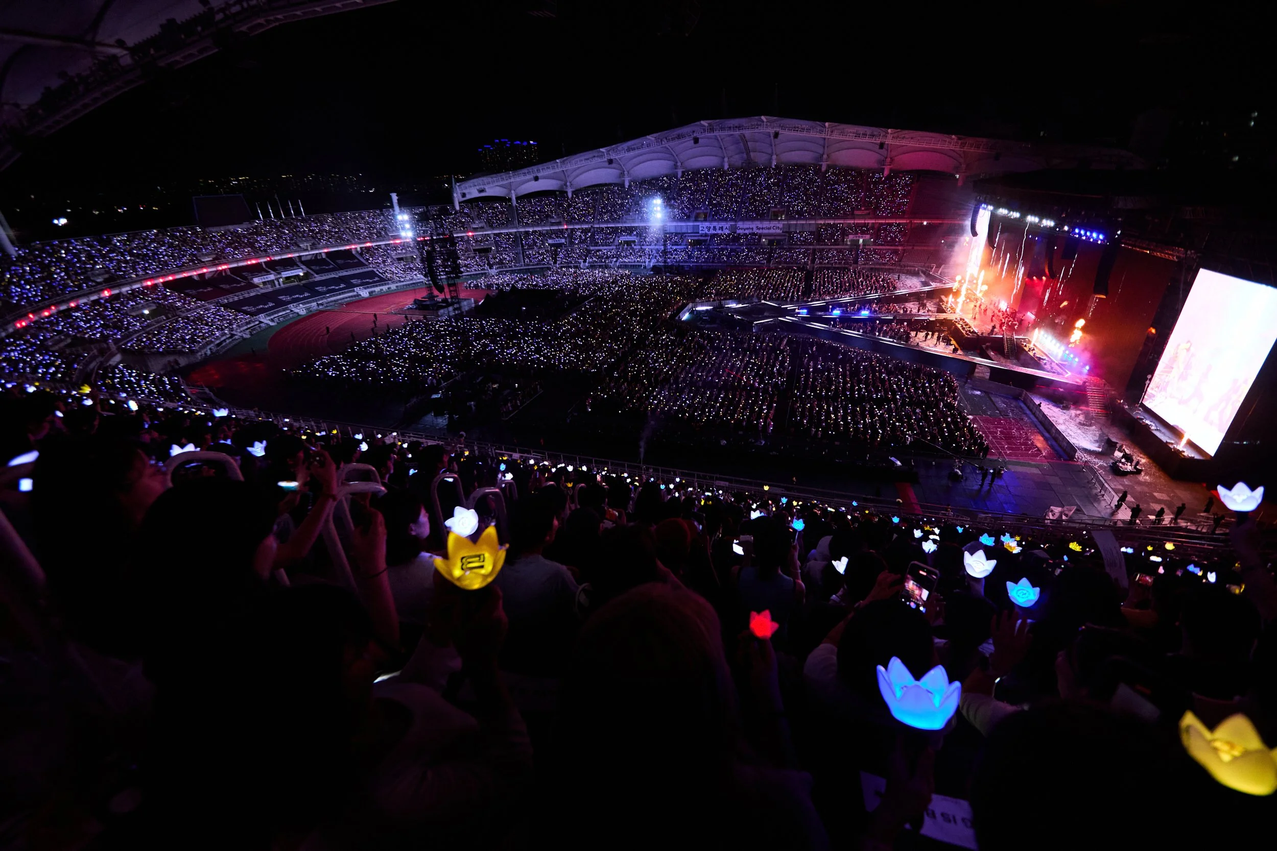 Coupang, a grocery app, sold every seat to Korea's biggest concert