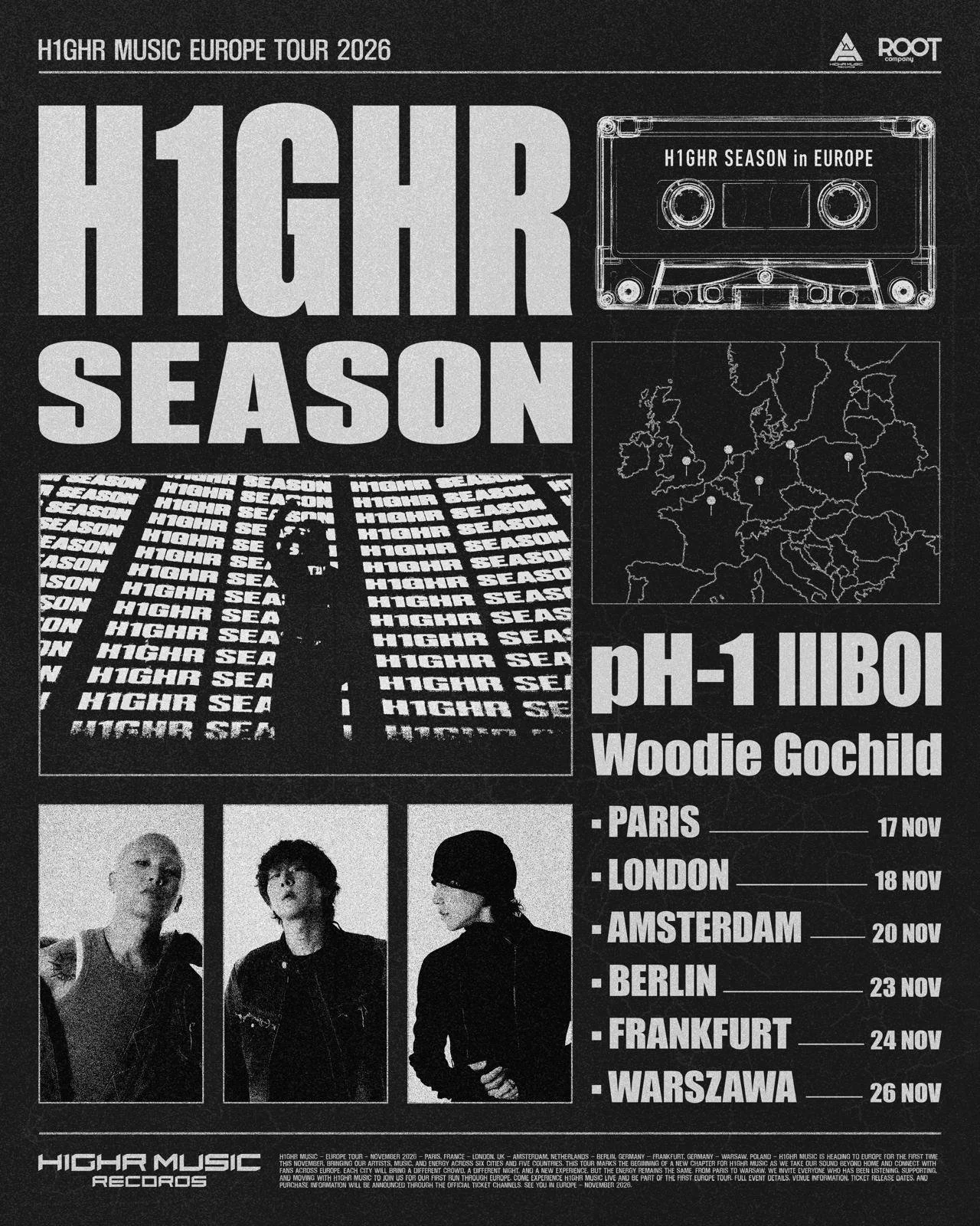 H1GHR MUSIC Concert (London)
