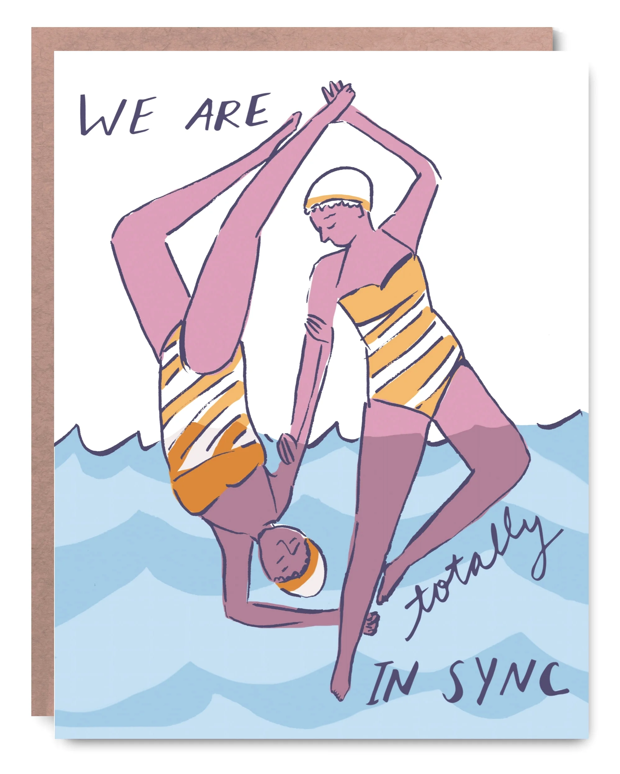 In Sync- Blank inside - 4.25 x 5.5"