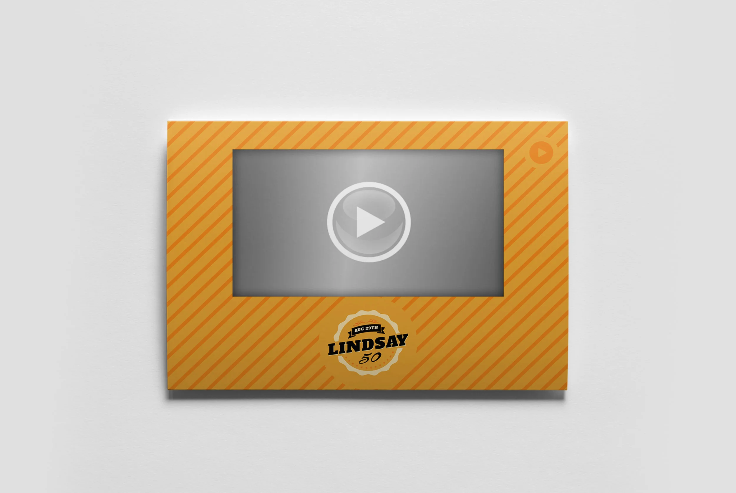 Printflix Video Post Card 8.5 X 6.25-7" LCD