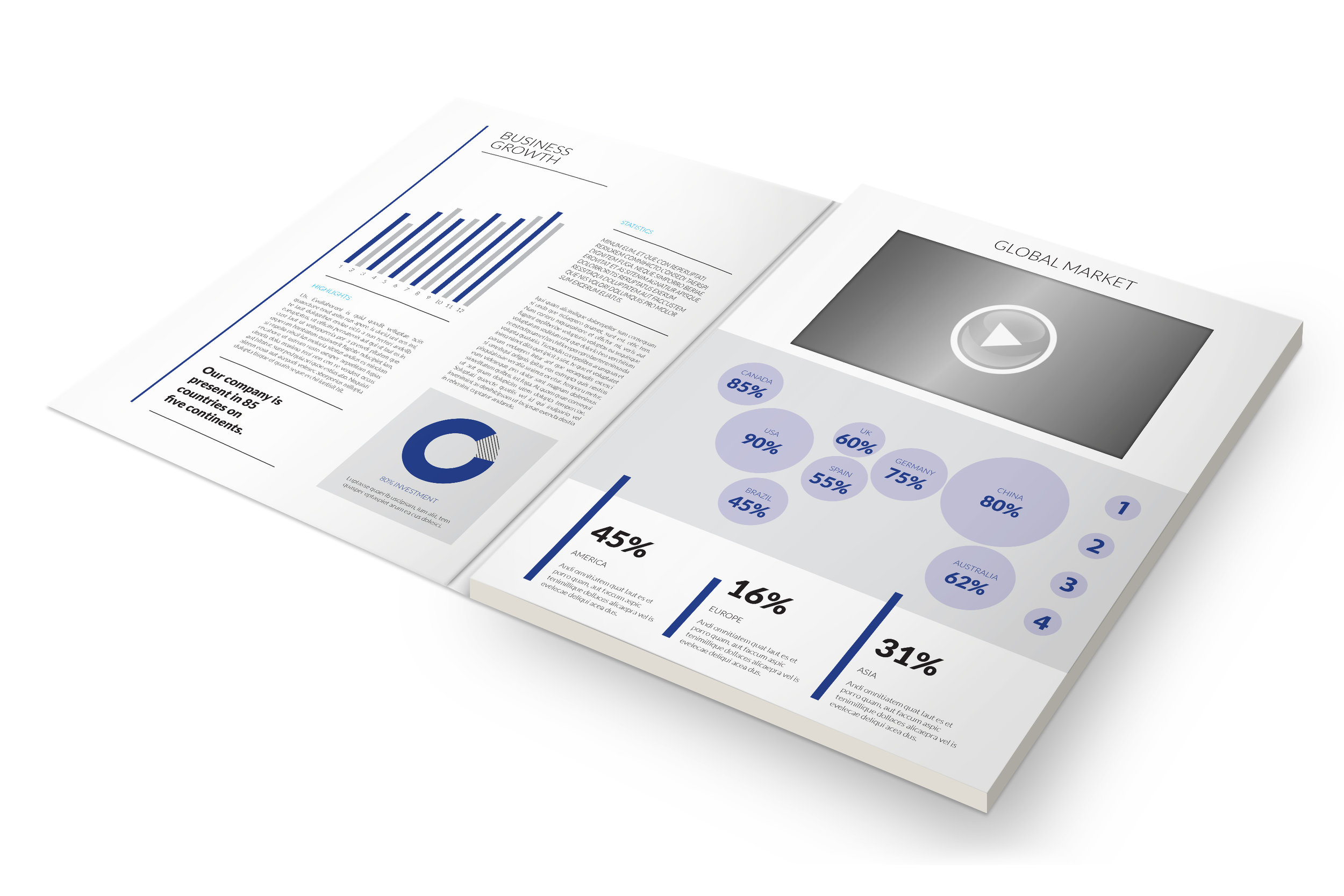 Video In Print Brochure-7" LCD