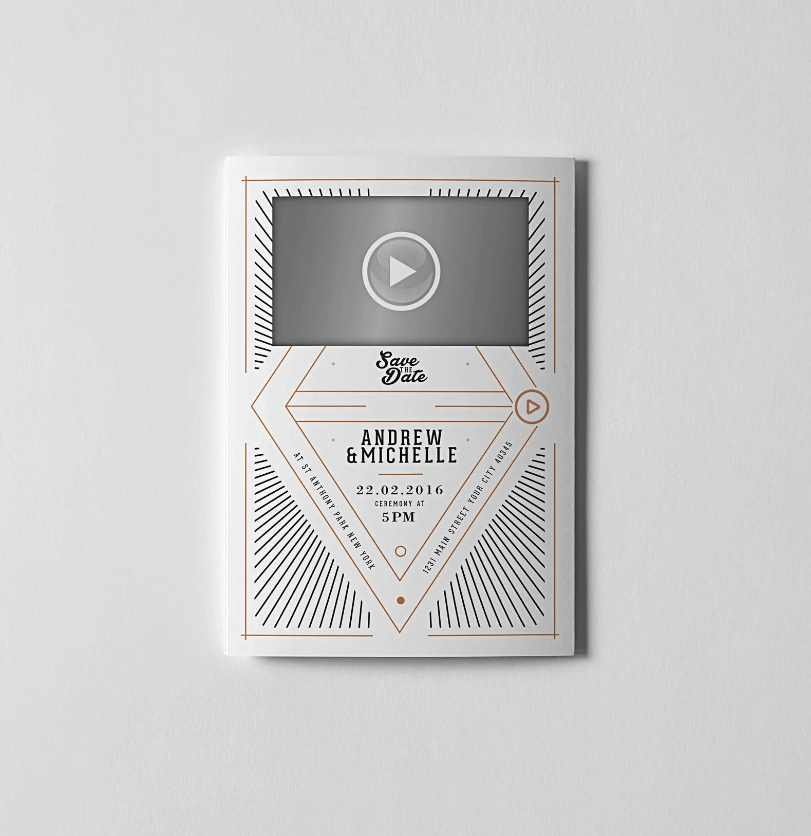 Video Postcard with 3.5" LCD 