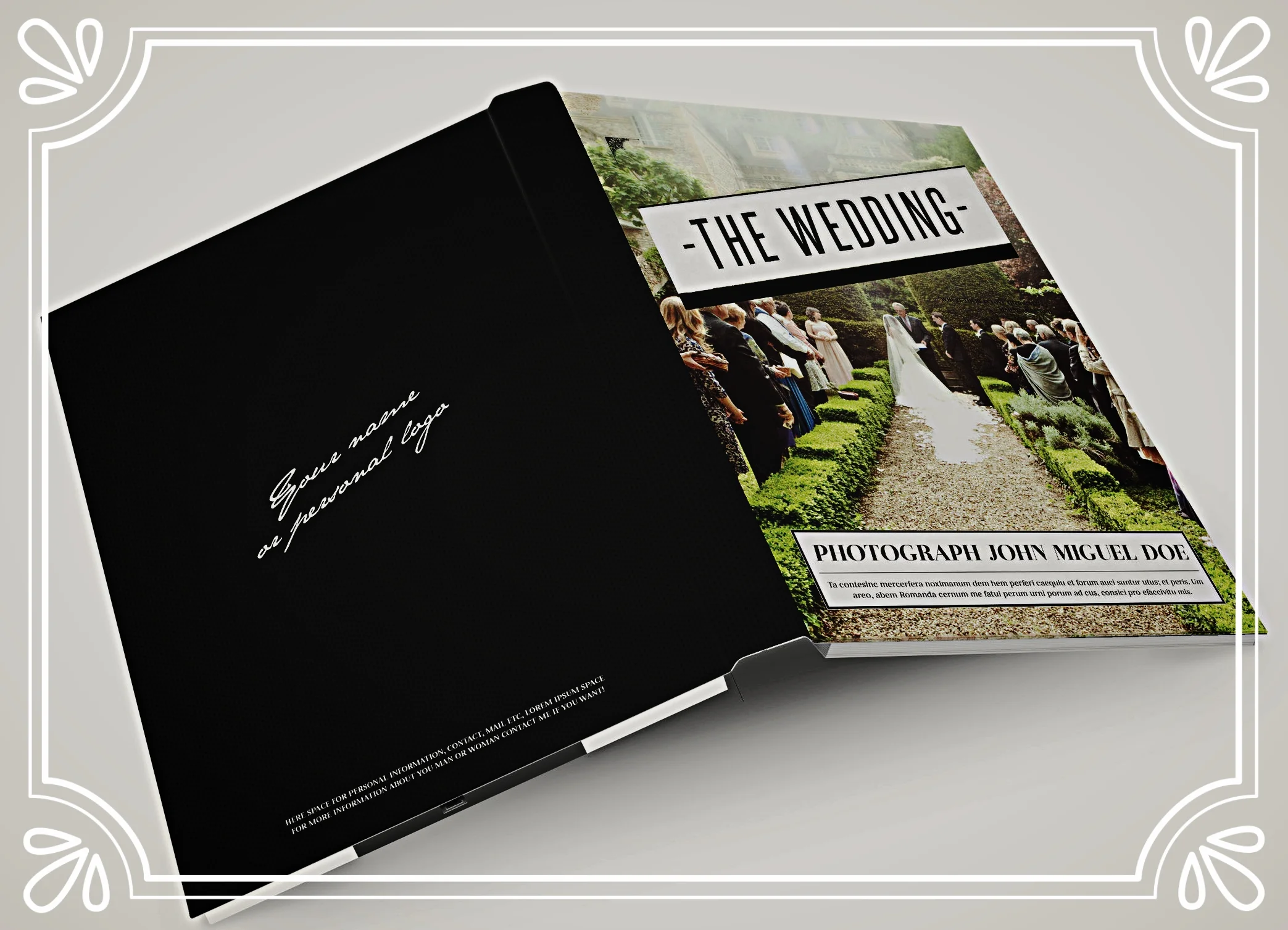Casebound Video Album with 7" LCD