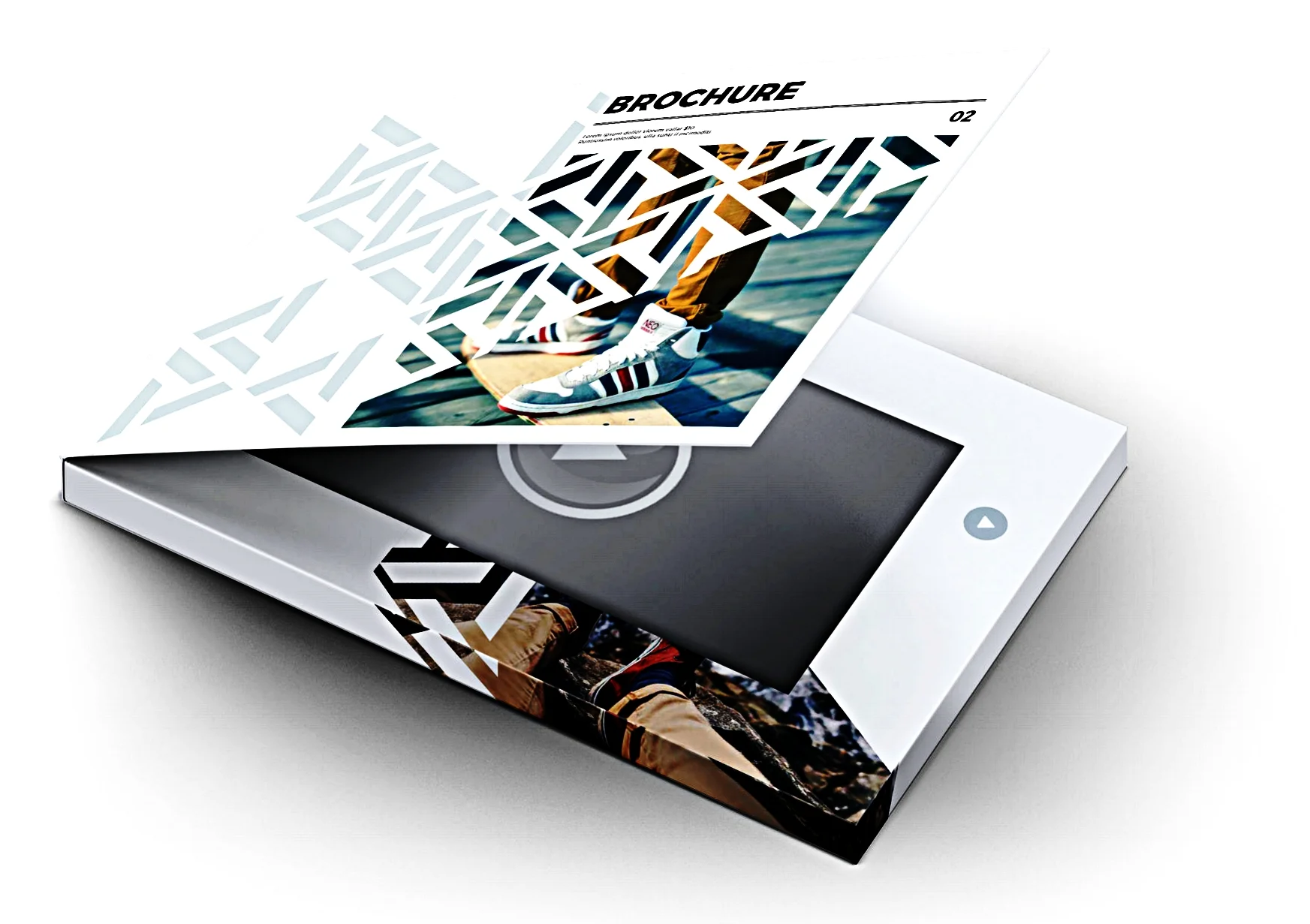 Video In Print Brochure-7" LCD