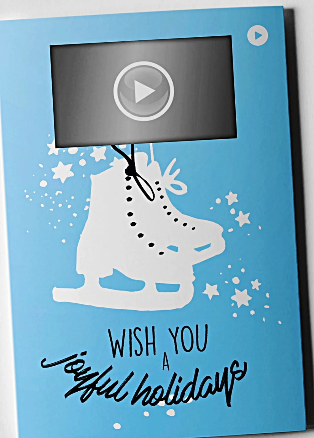Video Postcard with 4.3" LCD Front View