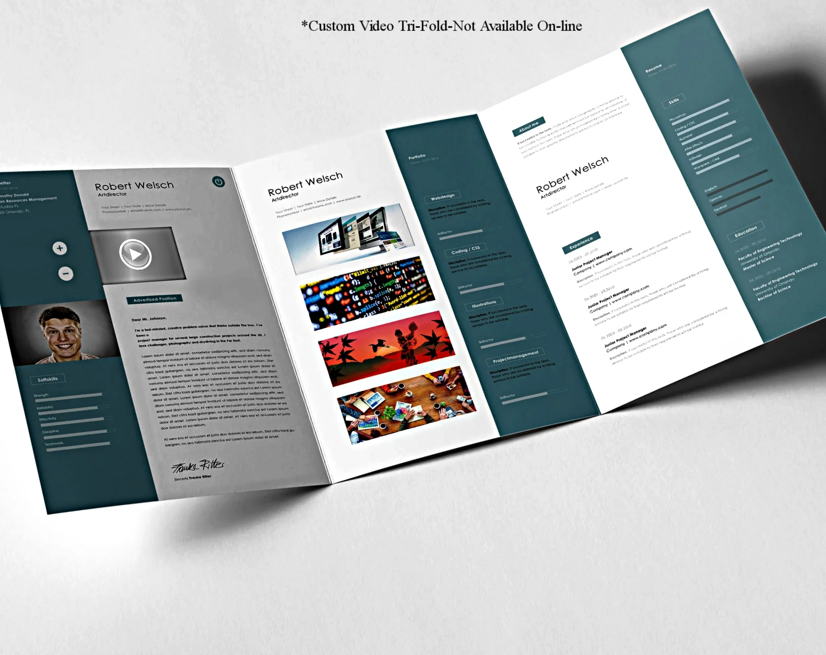 Audio-in-print Flyer-Page Insert 8.5X11