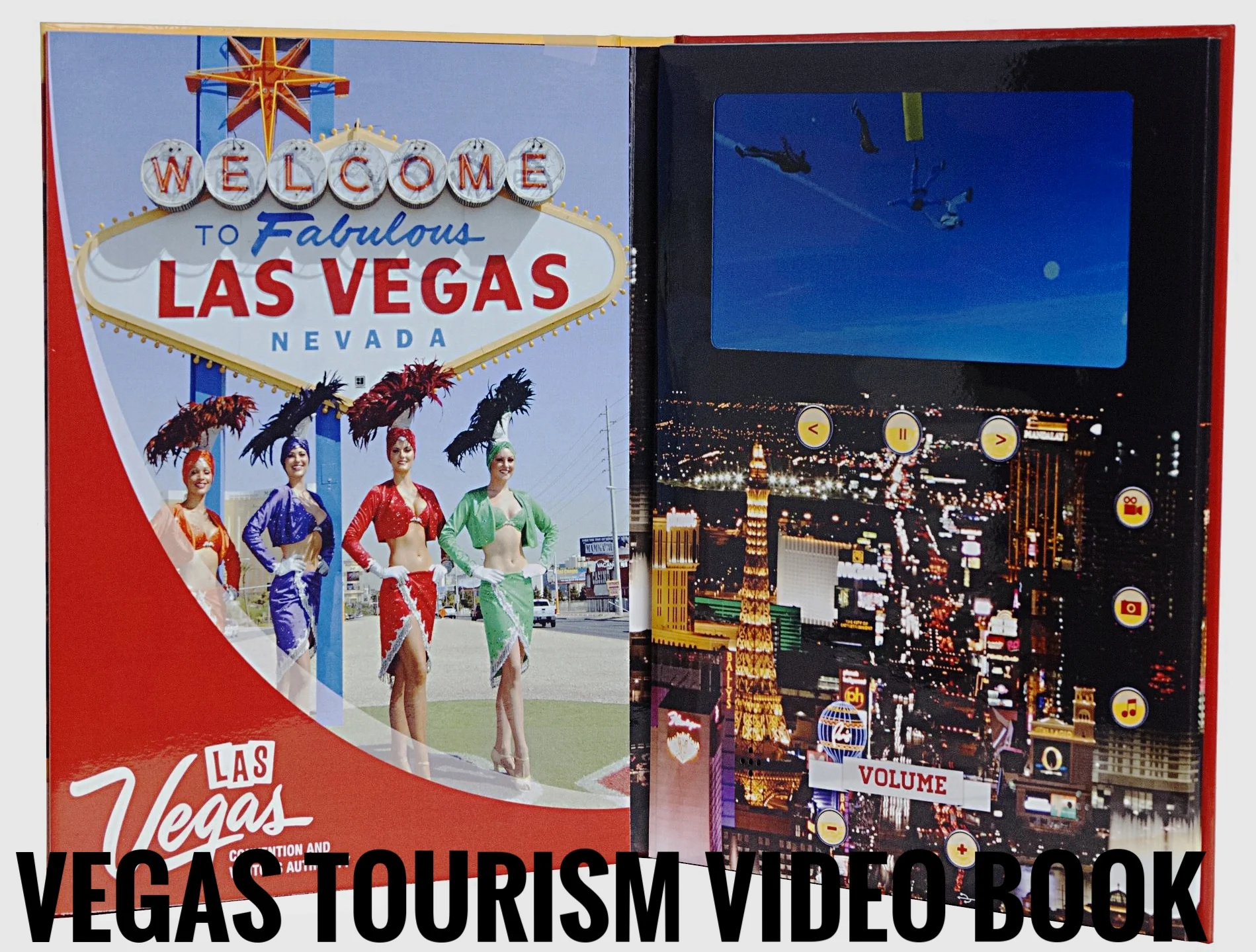 Welcome to Vegas Coffee Table Video Book