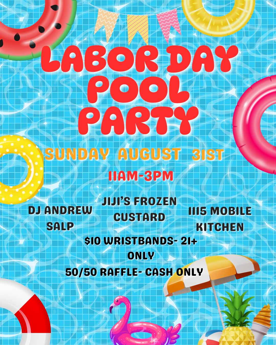 Labor Day Pool Party