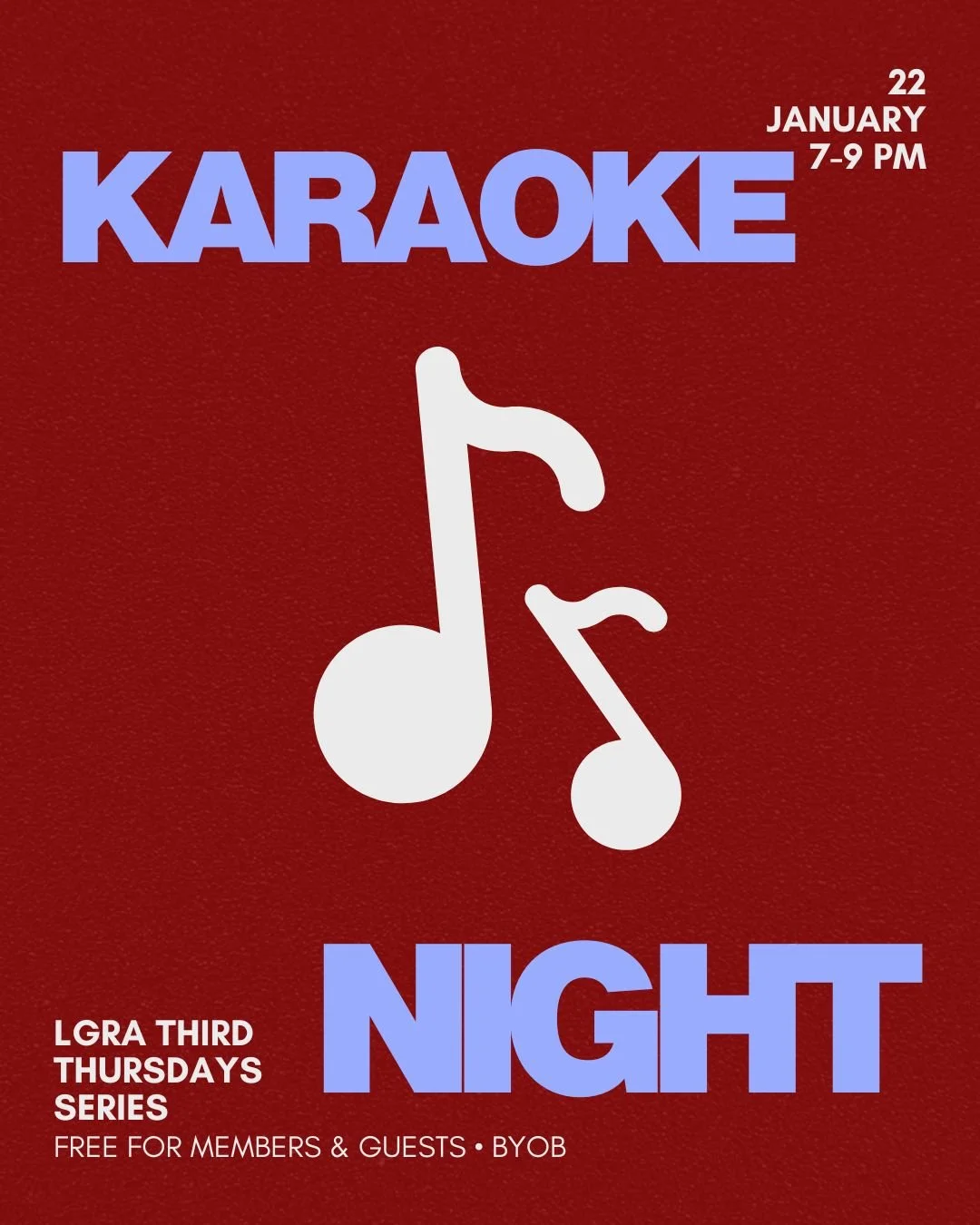 Introducing LGRA Third Thursdays!