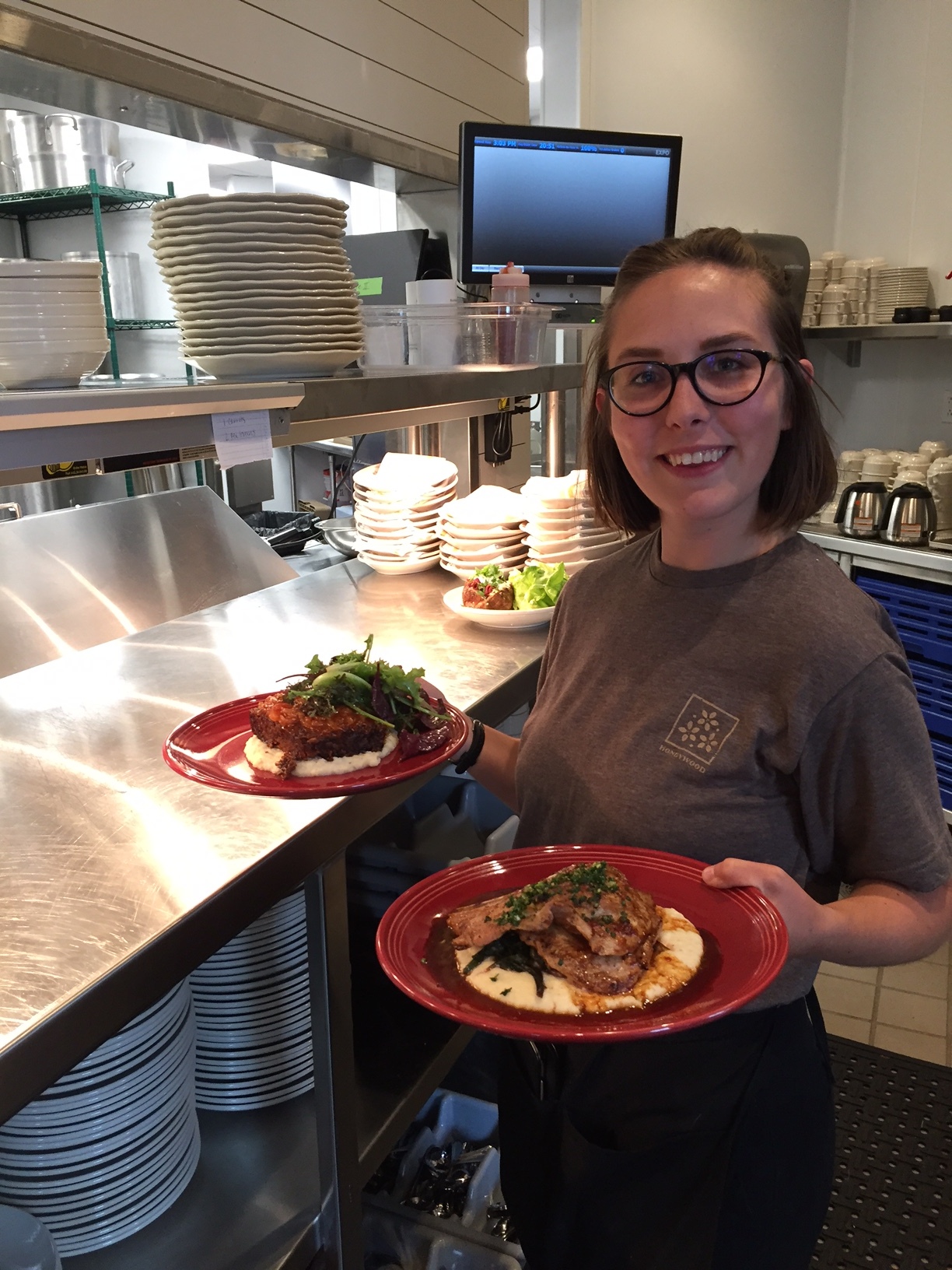 Christina, one of our beautiful friendly servers