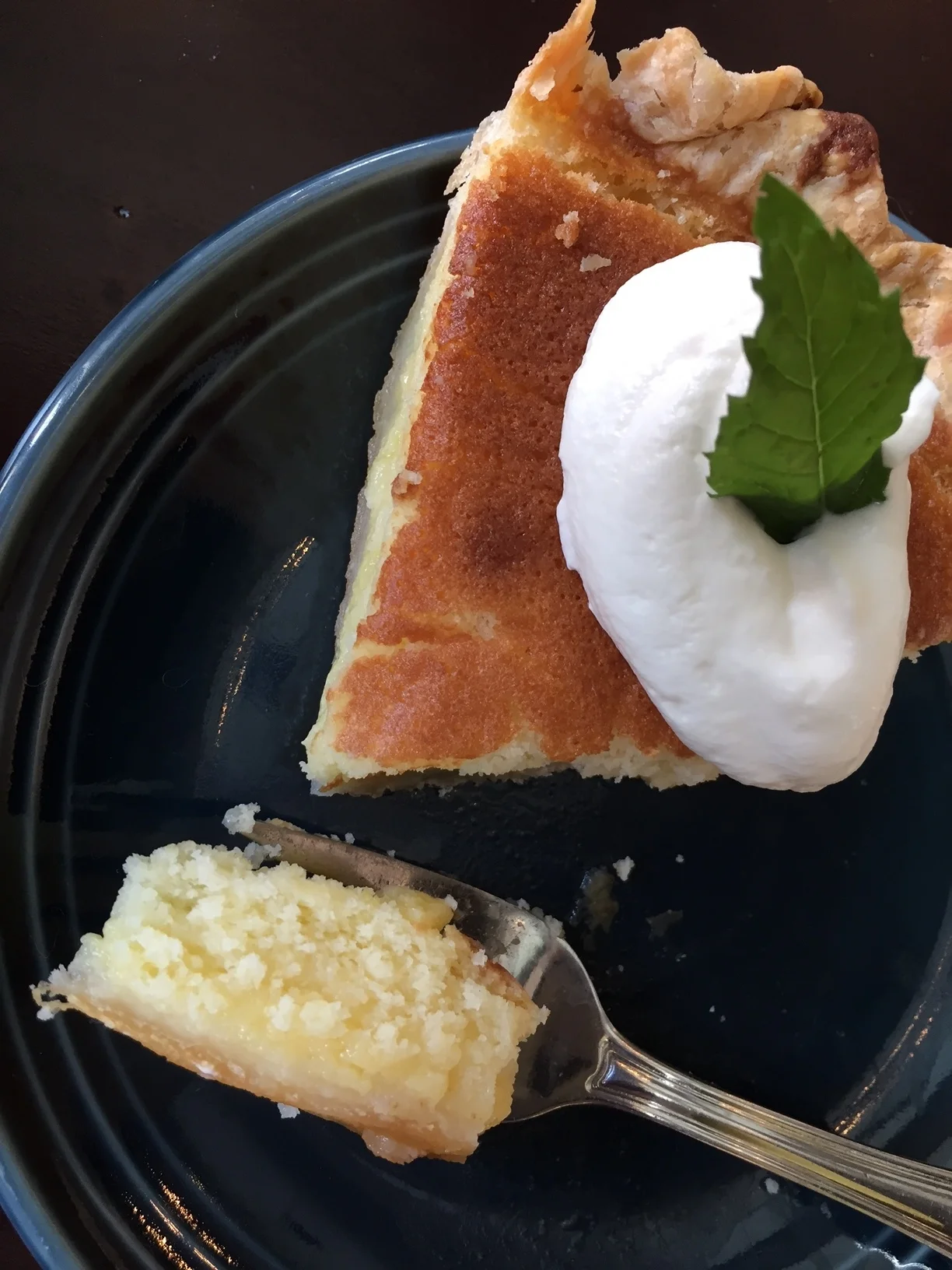 Lemon Cake Pie at Honeywood