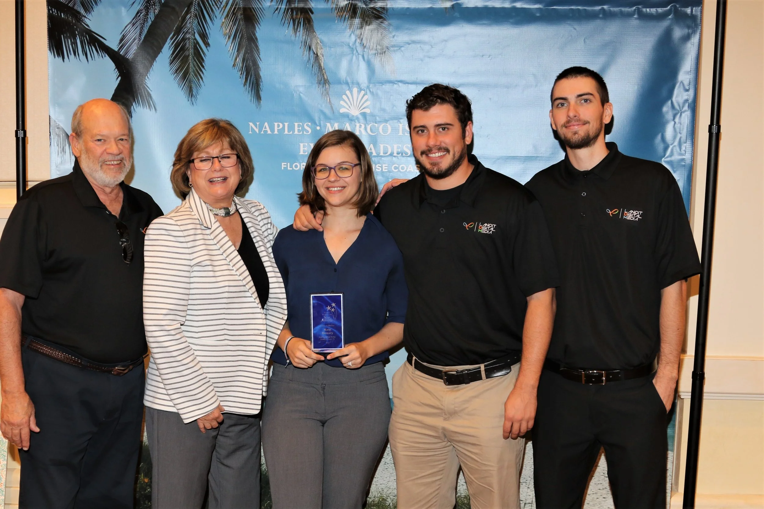 The Lancit Digital Media Team and our star, Kate Romary!